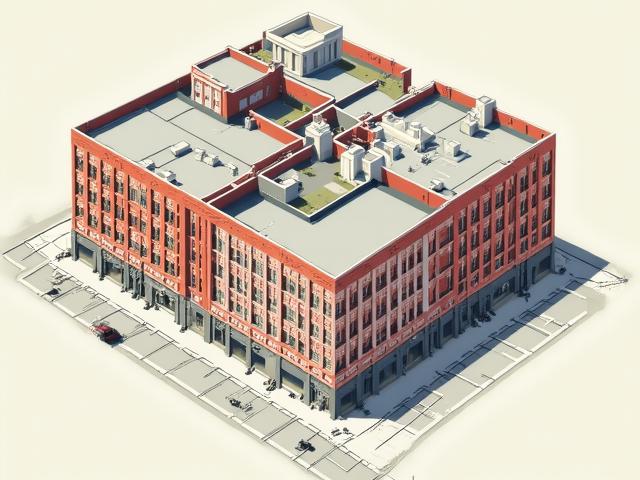 Stylized map illustration of Greenpoint Brooklyn location