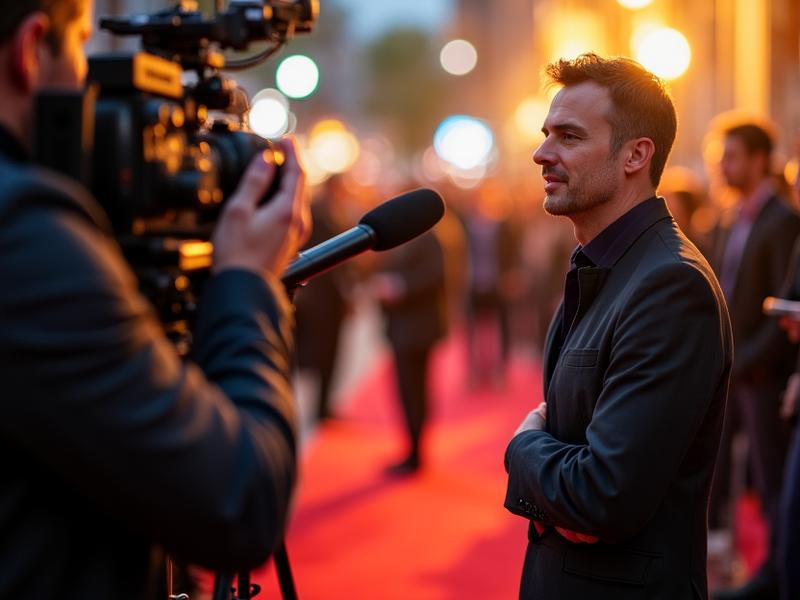 Exclusive director interview on the red carpet