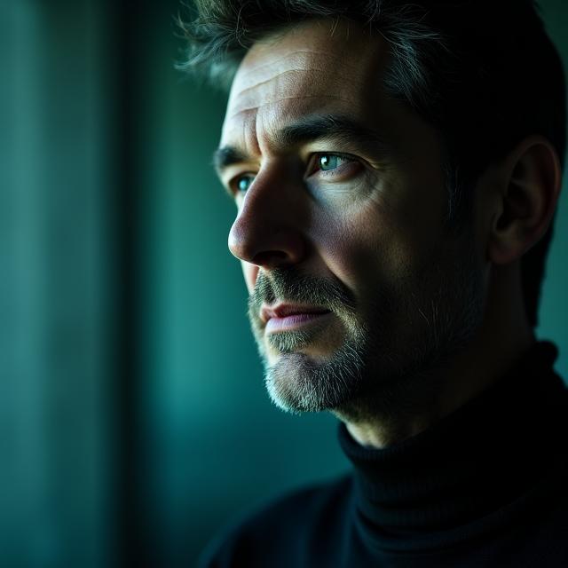 Featured independent film director portrait
